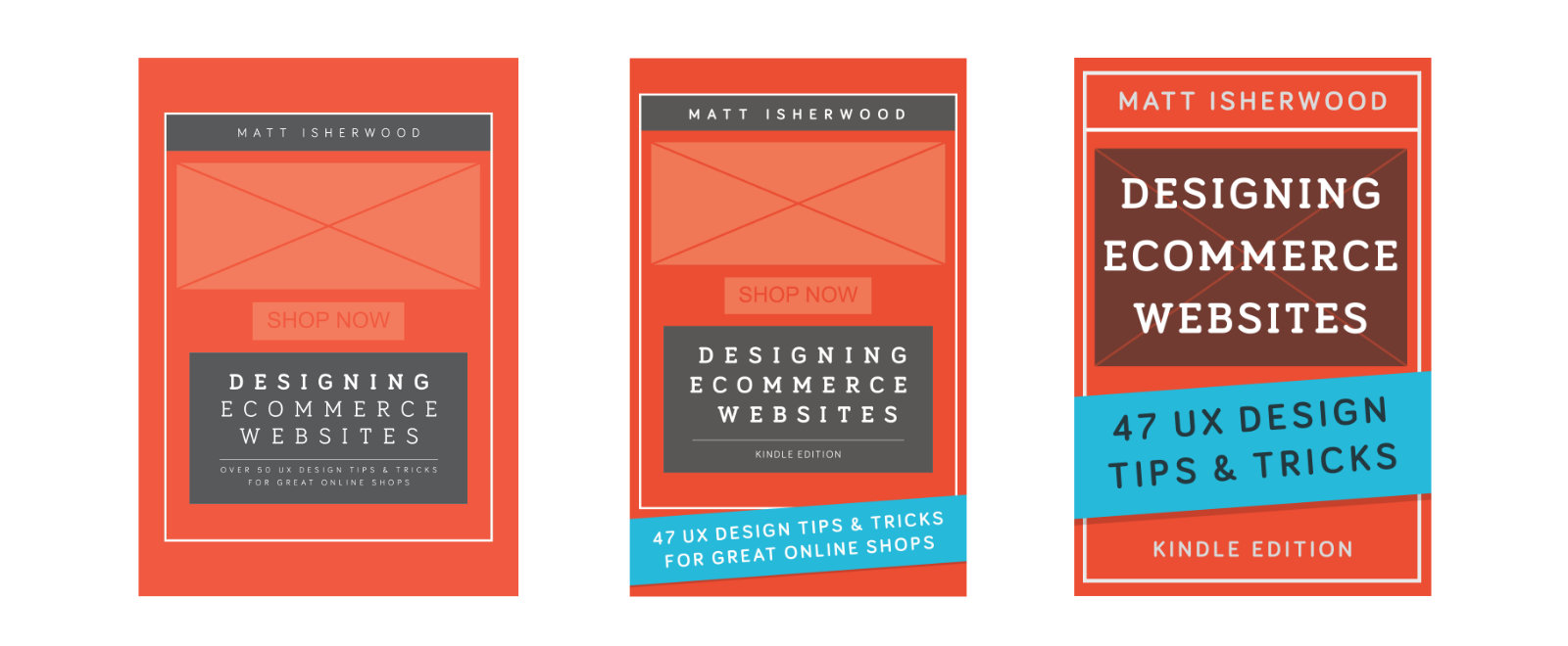 Designing Ecommerce Websites first edition covers